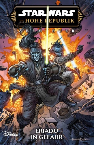 Buchcover und Innenansicht für das Buch: US-Star Wars: The High Republic Adventures: (Phase III) #6-#10