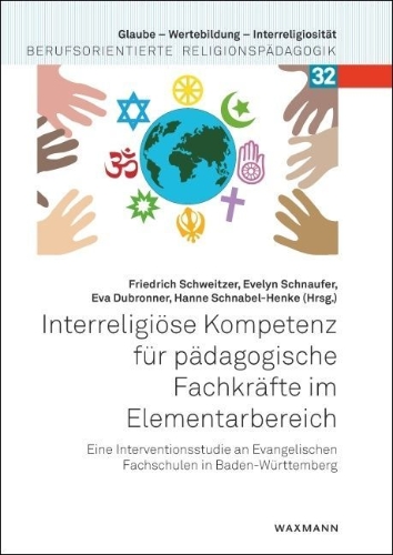 Buchcover und Innenansicht für das Buch: Interreligiöse Kompetenz für pädagogische Fachkräfte im Elementarbereich