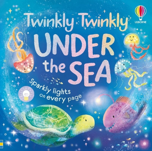 Buchcover und Innenansicht für das Buch: Twinkly Twinkly Under the Sea