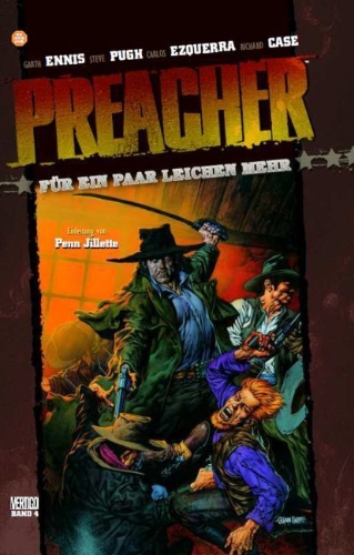 Buchcover und Innenansicht für das Buch: Preacher 04 - Für ein paar Leichen mehr