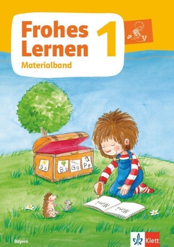 Buchcover und Innenansicht für das Buch: Frohes Lernen 1. Materialband Klasse 1. Ausgabe Bayern