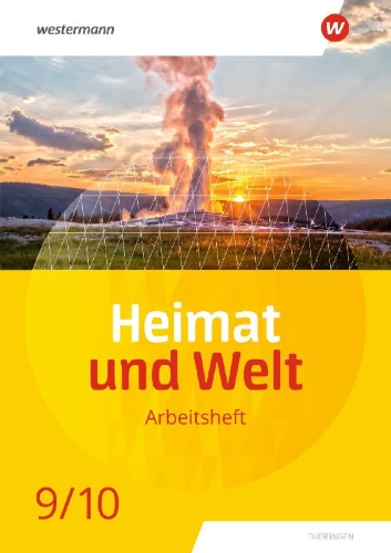 Buchcover und Innenansicht für das Buch: Heimat und Welt 9 / 10. Arbeitsheft. Thüringen