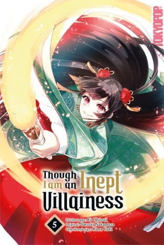 Buchcover und Innenansicht für das Buch: Though I am an Inept Villainess 05