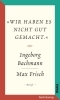 Buchcover und Innenansicht für das Buch: Salzburger Bachmann Edition