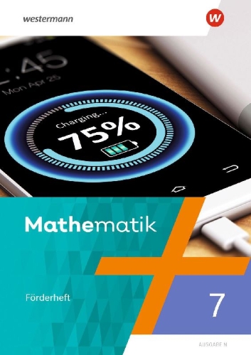 Buchcover und Innenansicht für das Buch: Mathematik - Ausgabe N 2020. Förderheft 7