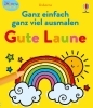 Buchcover und Innenansicht für das Buch: Kleine Kreativ-Werkstatt: Ganz einfach ganz viel ausmalen - Gute Laune