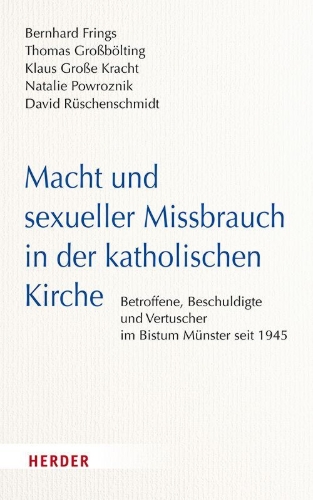 Buchcover und Innenansicht für das Buch: Macht und sexueller Missbrauch in der katholischen Kirche