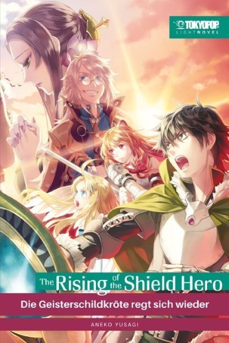 Buchcover und Innenansicht für das Buch: The Rising of the Shield Hero Light Novel 07