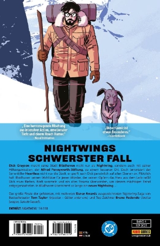 Buchcover und Innenansicht für das Buch: Nightwing #114-#118