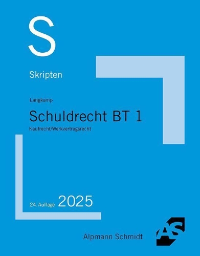 Buchcover und Innenansicht für das Buch: Skript Schuldrecht BT 1