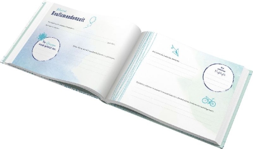 Buchcover und Innenansicht für das Buch: Meine Konfirmation