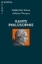 Buchcover und Innenansicht für das Buch: Kants Philosophie