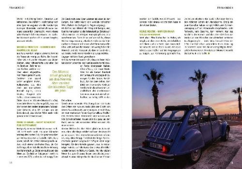 Buchcover und Innenansicht für das Buch: Retro-Reisen - Rund ums Mittelmeer