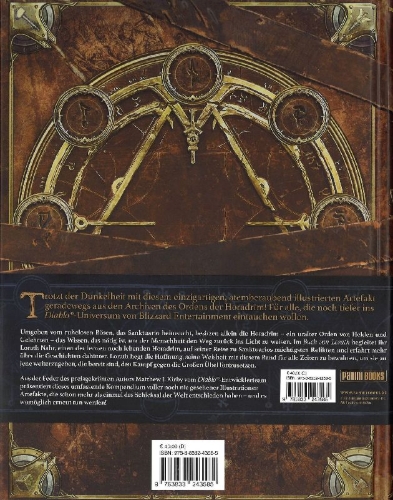 Buchcover und Innenansicht für das Buch: Diablo: Book of Lorath