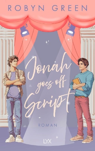 Buchcover und Innenansicht für das Buch: Jonah Goes Off Script