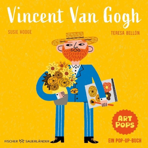 Buchcover und Innenansicht für das Buch: Art Pops: Vincent Van Gogh