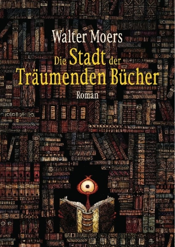 Buchcover und Innenansicht für das Buch: Die Stadt der Träumenden Bücher