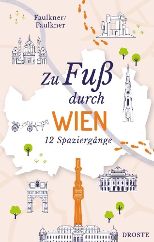 Buchcover und Innenansicht für das Buch: Zu Fuß durch Wien