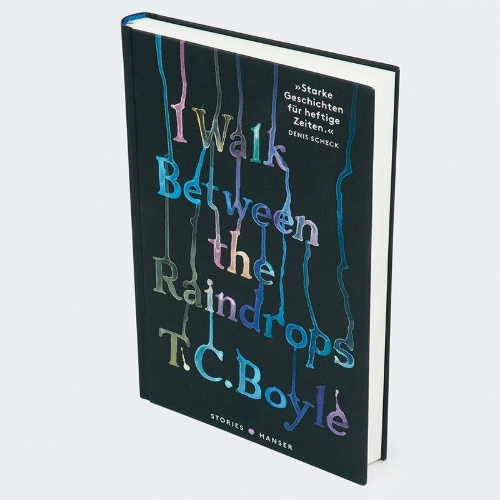 Buchcover und Innenansicht für das Buch: I Walk Between the Raindrops. Stories