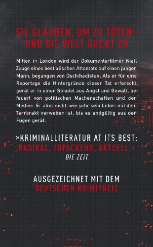 Buchcover und Innenansicht für das Buch: Schwarzblende