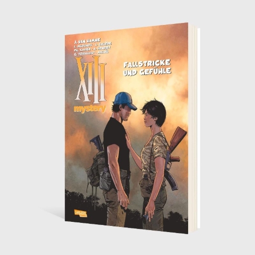 Buchcover und Innenansicht für das Buch: XIII Mystery 14 - Traquenards et Sentiments