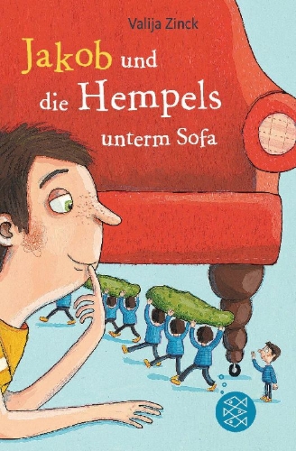 Buchcover und Innenansicht für das Buch: Jakob und die Hempels unterm Sofa