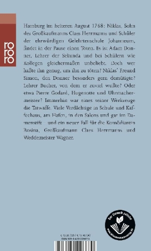Buchcover und Innenansicht für das Buch: Die zerbrochene Uhr