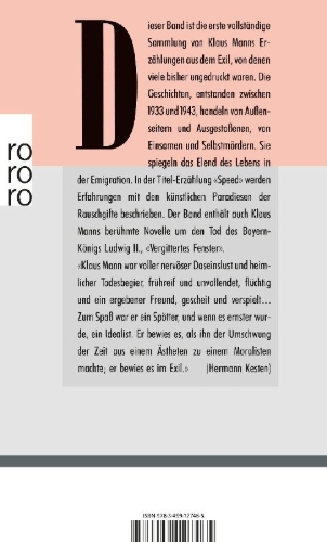 Buchcover und Innenansicht für das Buch: Speed