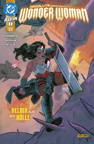 Buchcover und Innenansicht für das Buch: Absolute Wonder Woman #4-#6