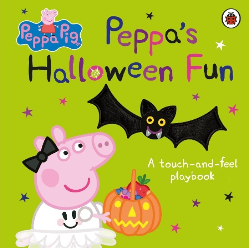 Buchcover und Innenansicht für das Buch: Peppa Pig: Peppa's Halloween Fun