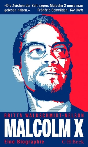 Buchcover und Innenansicht für das Buch: Malcolm X