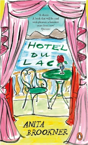 Buchcover und Innenansicht für das Buch: Hotel du Lac