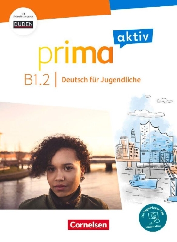 Buchcover und Innenansicht für das Buch: Prima aktiv B1 - Band 2 -  Kursbuch - Inkl. PagePlayer-App und interaktiven Übungen