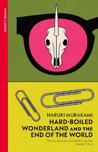 Buchcover und Innenansicht für das Buch: Hard-Boiled Wonderland and the End of the World
