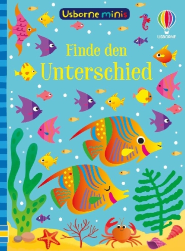 Buchcover und Innenansicht für das Buch: Usborne Minis: Finde den Unterschied