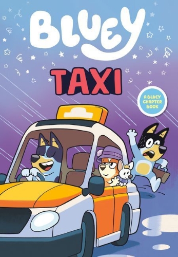 Buchcover und Innenansicht für das Buch: Bluey: Taxi