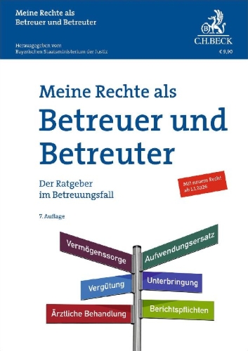 Buchcover und Innenansicht für das Buch: Meine Rechte als Betreuer und Betreuter