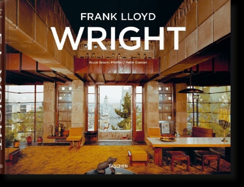 Buchcover und Innenansicht für das Buch: Frank Lloyd Wright