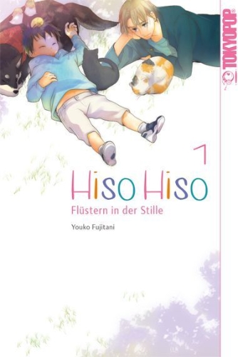 Buchcover und Innenansicht für das Buch: Hiso Hiso - Flüstern in der Stille 01