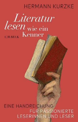 Buchcover und Innenansicht für das Buch: Literatur lesen wie ein Kenner