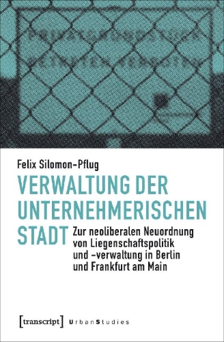 Buchcover und Innenansicht für das Buch: Verwaltung der unternehmerischen Stadt