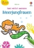 Buchcover und Innenansicht für das Buch: Kleine Kreativ-Werkstatt - Ganz einfach ausmalen: Meerjungfrauen