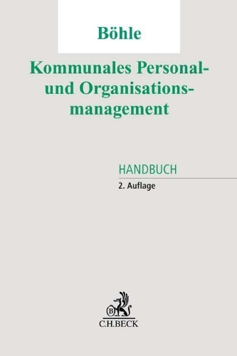 Buchcover und Innenansicht für das Buch: Kommunales Personal- und Organisationsmanagement