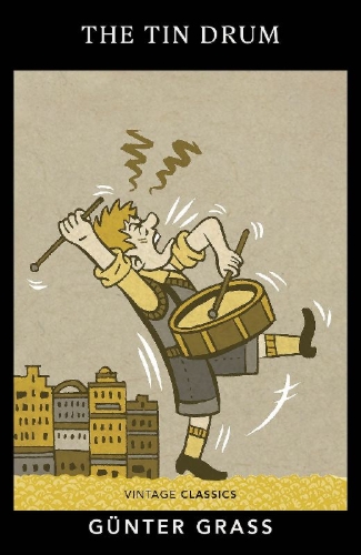 Buchcover und Innenansicht für das Buch: The Tin Drum