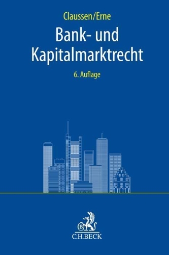 Buchcover und Innenansicht für das Buch: Bank- und Kapitalmarktrecht
