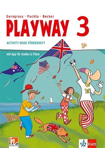 Buchcover und Innenansicht für das Buch: Playway 3. Ab Klasse 3. Activity Book Förderheft Klasse 3. Ausgabe für Nordrhein-Westfalen