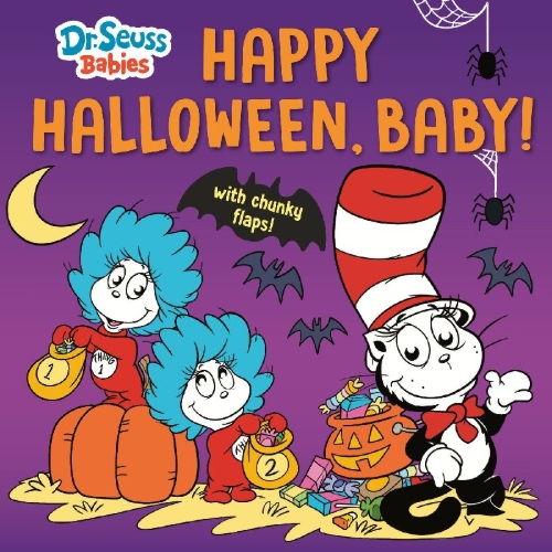 Buchcover und Innenansicht für das Buch: Happy Halloween, Baby! with Dr. Seuss Babies
