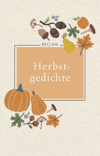 Buchcover und Innenansicht für das Buch: Herbstgedichte
