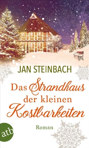 Buchcover und Innenansicht für das Buch: Das Strandhaus der kleinen Kostbarkeiten