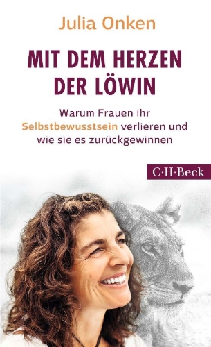 Buchcover und Innenansicht für das Buch: Mit dem Herzen der Löwin